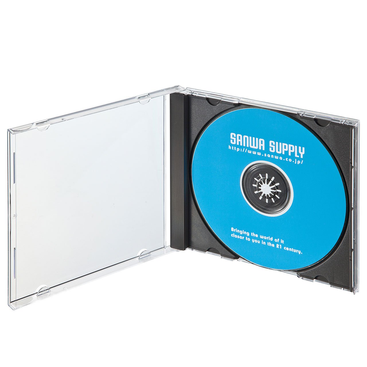 Amazon.co.jp: サンワサプライ CD・DVD・BDケース 1枚収納×30枚セット